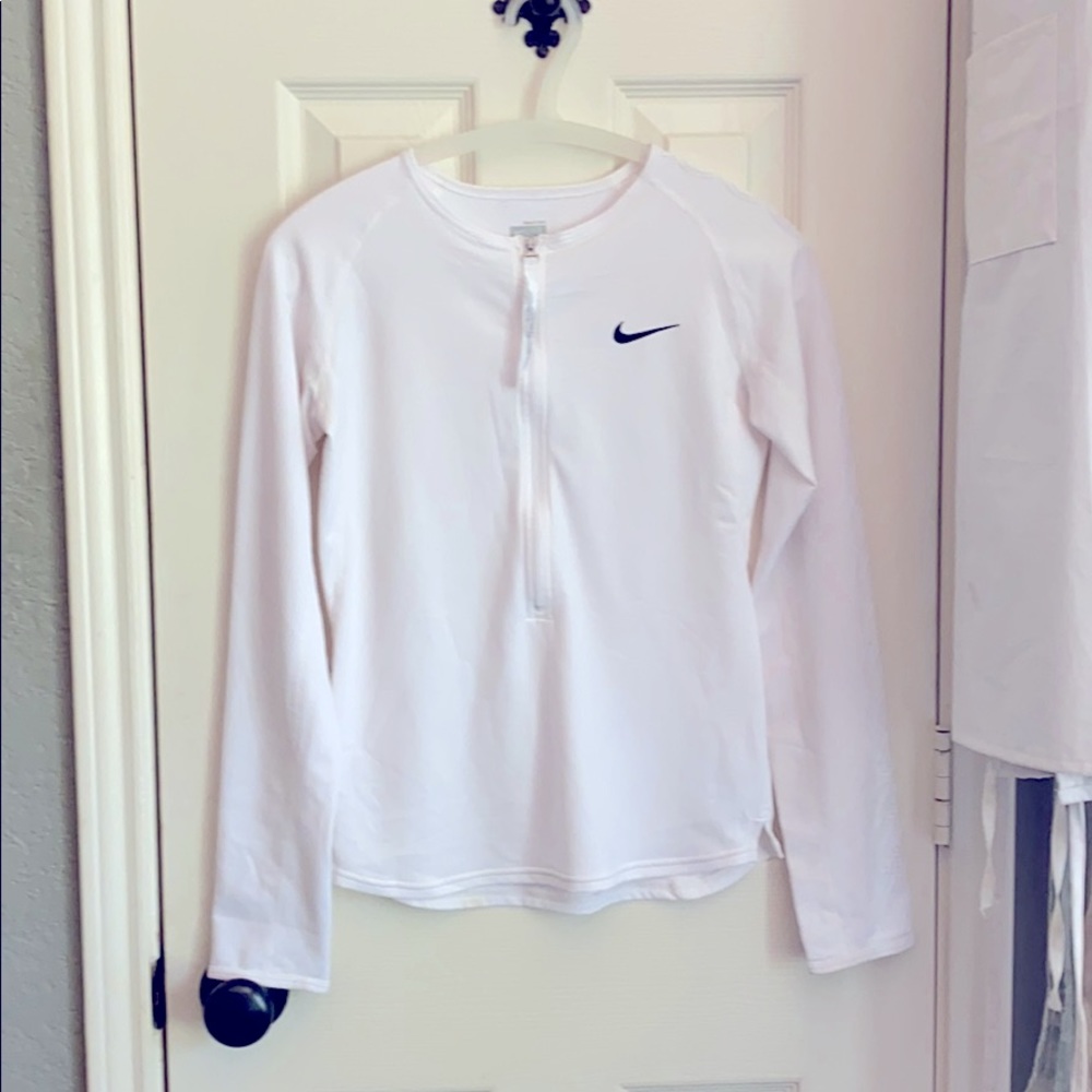 Nike zipper rash guard XS